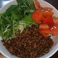miichan98's cooksnap of when they made 肉みそde野菜たっぷりそうめん.