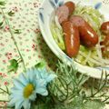 キョク's cooksnap of when they made 白菜の外葉の炒め物.