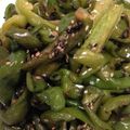 zyagagori's cooksnap of when they made 彩り綺麗なピーマンのエスニック風きんぴら.