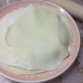 ゆぅのごはん＊'s cooksnap of when they made 手作り☆料理長直伝の餃子の皮.