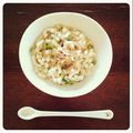 petitart's cooksnap of when they made 離乳食中期☆ネバネバさっぱりおうどん.