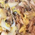 クックGW9ZS1☆'s cooksnap of when they made 豚バラ肉と白菜のザーサイ炒め.