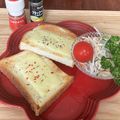 まこさんど's cooksnap of when they made ハマる美味しさ☆HOTなチーズトースト.
