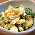 シバくに's cooksnap of when they made 超簡単！玉子と胡瓜の豆板醤和え.
