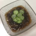 ケロリーにゅ's cooksnap of when they made 白だしで☆美味しいもずく酢.