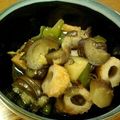 ruchakimi's cooksnap of when they made １０分で♪ナス・ピーマン・ちくわの田舎煮.