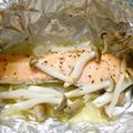 るかrin's cooksnap of when they made 鮭のホイル焼き.
