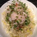 チェリスケ's cooksnap of when they made 簡単♪ホタテとスプラウトの梅ドレ和え.
