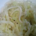 ｃｉｎｚａｎｏ's cooksnap of when they made 冷たい塩キャベツうどん.