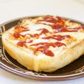 ななクレープ's cooksnap of when they made 鮭フレークでピザトースト CanCam.