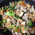 ぬーすぴ♪'s cooksnap of when they made 豚肉入り青梗菜と厚揚げの中華風うま煮♬♫.