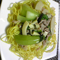 らまる's cooksnap of when they made 激ウマ♪青梗菜と筍の塩焼きそば.