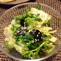 megumichic's cooksnap of when they made 生春菊と海苔のナムル風サラダ.