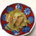maiko330's cooksnap of when they made 【簡単美味しい】キャベツと油揚げの煮浸し.