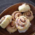 ゆち♪'s cooksnap of when they made ホットケーキミックスdeシナモンロール.