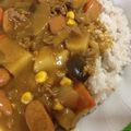 ぺあやの's cooksnap of when they made 松山長ナスカレー.