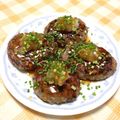 にゃんぷいぷい's cooksnap of when they made ふわふわニラのハンバーグ.