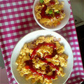 Saica0330's cooksnap of when they made 簡単ご飯★～　いりたまご　～.