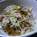 ケロらぶ's cooksnap of when they made 鶏ねぎザーサイ.