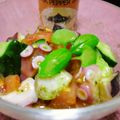 Annchanｎ's cooksnap of when they made トマトとたこのマリネ　バジル風味.