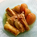 pyonpoco's cooksnap of when they made 焼きなすとアスパラのお浸し.