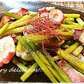 Ｔ，ＳＡＥＫＯ's cooksnap of when they made ✿タコとニンニクの茎炒め＠山椒風味✿.