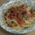 ちょこ☆大好き's cooksnap of when they made トマトと青じそ☆冷製バルサミコ酢パスタ.