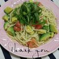 陽翔mam 's cooksnap of when they made 塩麹DEアボガドクリームチーズパスタ♬.