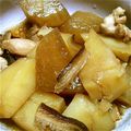 reokaoru's cooksnap of when they made ヘルシー！鶏肉と冬瓜の煮物！.