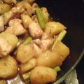 きゅんりー's cooksnap of when they made 鶏とじゃがいものメイプルマスタード炒め.