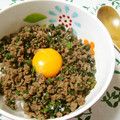 のぞっちmom's cooksnap of when they made ニラと挽肉のスタミナ丼 簡単レシピ.