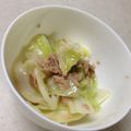 xxあいねxx's cooksnap of when they made ご飯が進む！キャベツとツナ炒め.