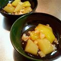 おさめ's cooksnap of when they made 夕顔の海老そぼろ煮.