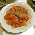 マヨ☆マヨ's cooksnap of when they made ★大根の煮物★胡麻餡.