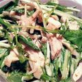 ゆったん＠3NEET's cooksnap of when they made 水菜とササミのサラダ.
