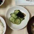 ちゃぐまん's cooksnap of when they made 基本・きゅうりとわかめの酢の物（副菜）.