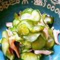 ｇｅｒｈａｒｄ's cooksnap of when they made つぶ貝(エッチュウバイ)と胡瓜の酢の物.