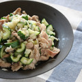 soyon2's cooksnap of when they made 胡瓜と豚の塩炒め.