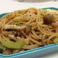 ななほし☆'s cooksnap of when they made *海老とセロリのパスタ*.