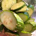 kotosank's cooksnap of when they made 幼稚園で大人気♪きゅうりのカリカリ漬け.