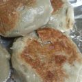 ララぷー's cooksnap of when they made そば粉の香り　野沢菜おやき.
