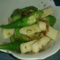 オリママ's cooksnap of when they made オクラと長芋の梅肉和え.