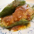 リンゴ713's cooksnap of when they made 柔らか肉詰めピーマン*我が家風*.