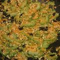 OTnagi's cooksnap of when they made ゴーヤと人参シリシリの肉みそ炒め.
