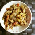 ★☆★kaori★☆'s cooksnap of when they made じゃが芋とひき肉の醤油炒め煮.