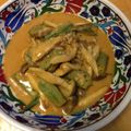 東綾瀬はるか's cooksnap of when they made 鶏肉とオクラのさっぱりヨーグルトカレー.