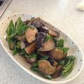 ちえこめし's cooksnap of when they made 胡麻油香る☆なすとピーマンの炒め物.