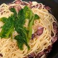 じりみ's cooksnap of when they made 菜の花とホタルイカのパスタ.