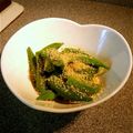mame29's cooksnap of when they made オクラのおひたし.
