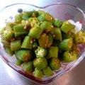 ぷちふーる's cooksnap of when they made オクラの梅和え.